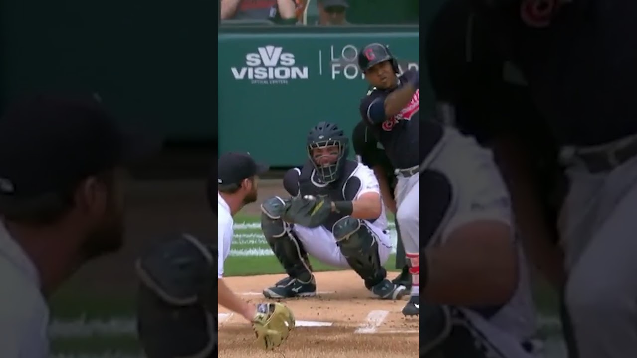 José Ramírez with one of the CRAZIEST home runs you'll see!