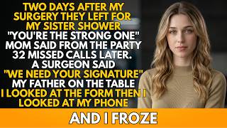 My Parents Left Me in Hospital for Sister's Shower— 48 Hours Later They Begged for My Signature