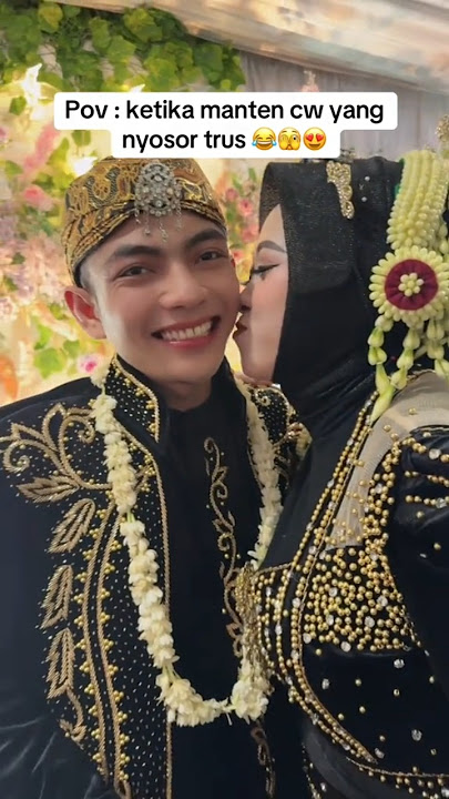 pengantin viral sudah tidak tahan‼️#pengantinviral #pengantin #wedding #viraltiktok #salahmusendiri
