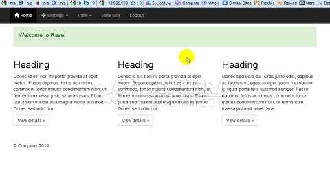 028  bangla codeigniter framework tutorial With project   Continue home admin page customization  se