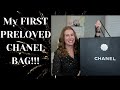 My First PRELOVED CHANEL Bag!!! Unboxing!