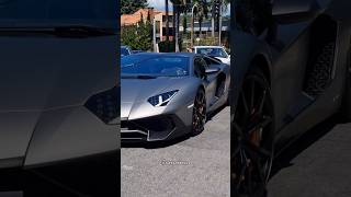 Lamborghini Aventador SV Roadster com escape GINTANI!!!!#lamborghini #lamborghiniaventador#aventador