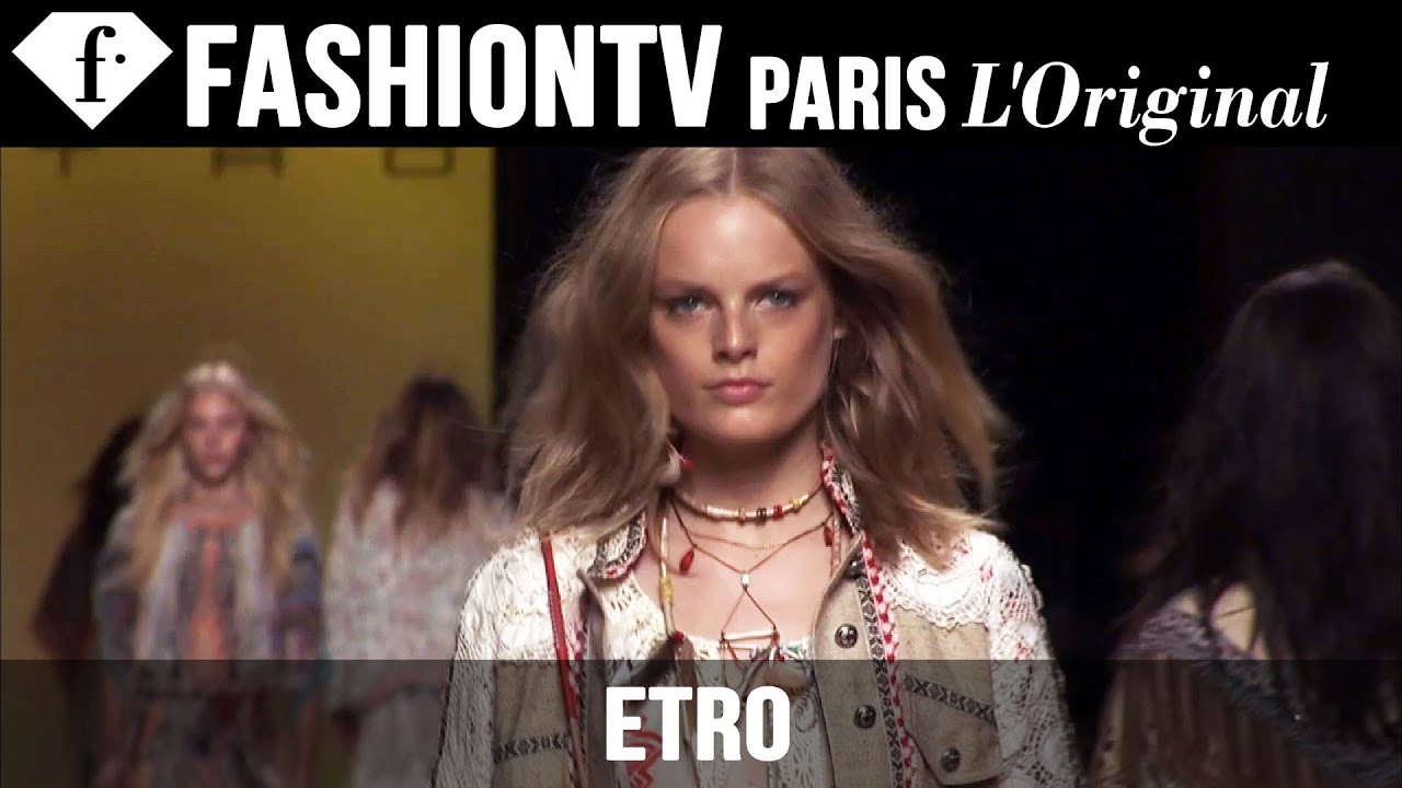 Показ коллекции Etro весна/лето 2015 | Неделя моды в Милане | FashionTV