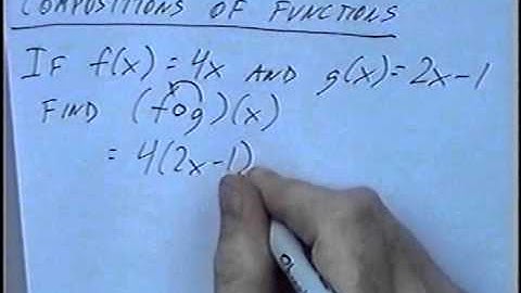 Compositions combining functions Algebra 2 7.1