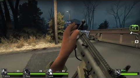 Flick Stick (Touchpad) + Gyro in Left 4 Dead 2 on Steam Controller