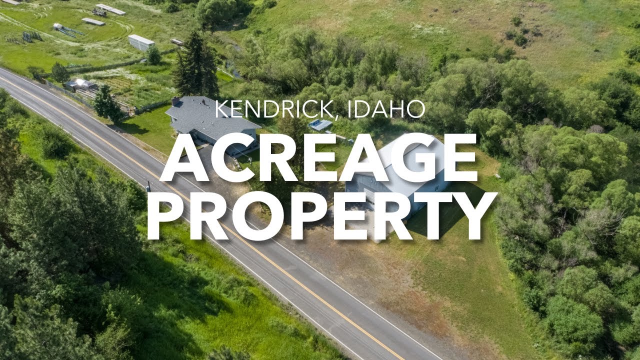 Acreage Home for Sale in Idaho 33005 Leland Road Kendrick Idaho