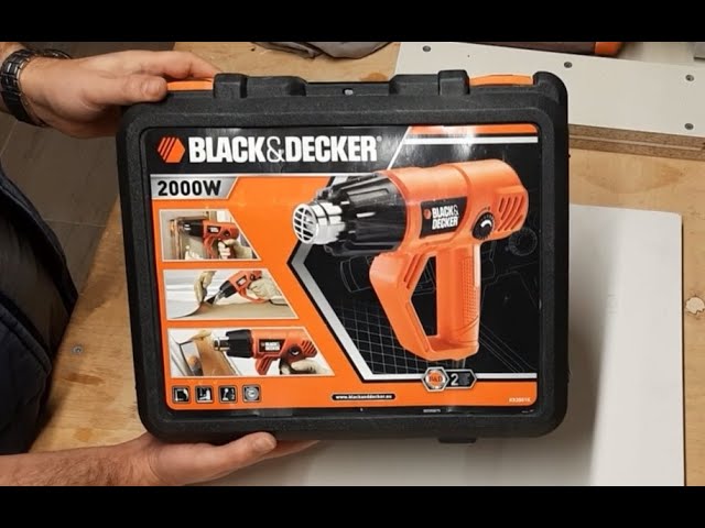 Black & Decker KX1693-QS 1800W Heat gun with revolving handle