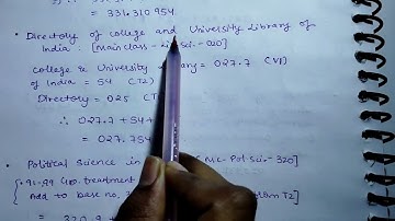 5. USE OF TABLE 2 OF DDC | Library and Information Sciences.