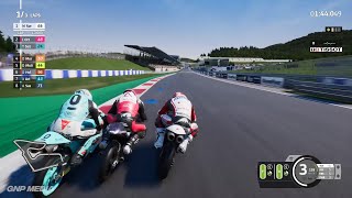MotoGP 23 - Mario Aji - Moto3 - Red Bull Ring Circuit - 3 Laps - Gameplay