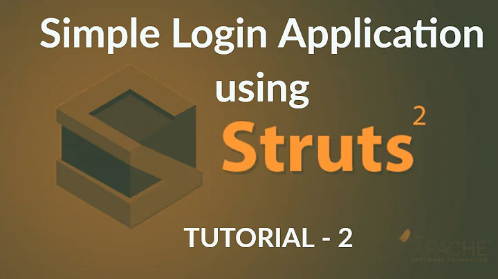 Java Struts2 Tutorial - 2 :  Writing Login Application using Eclipse IDE