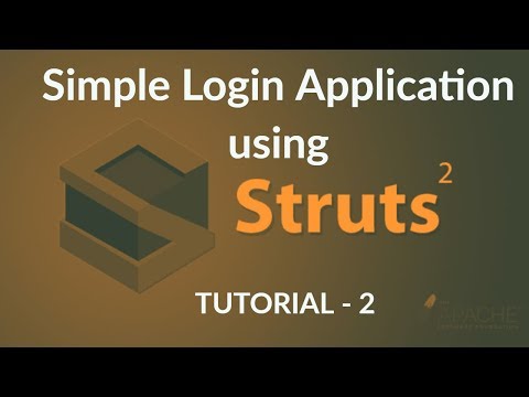 Java Struts2 Tutorial - 2 :  Writing Login Application using Eclipse IDE