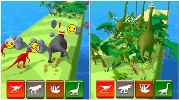 MAX LEVEL in Jurassic World Transform game-Dino game