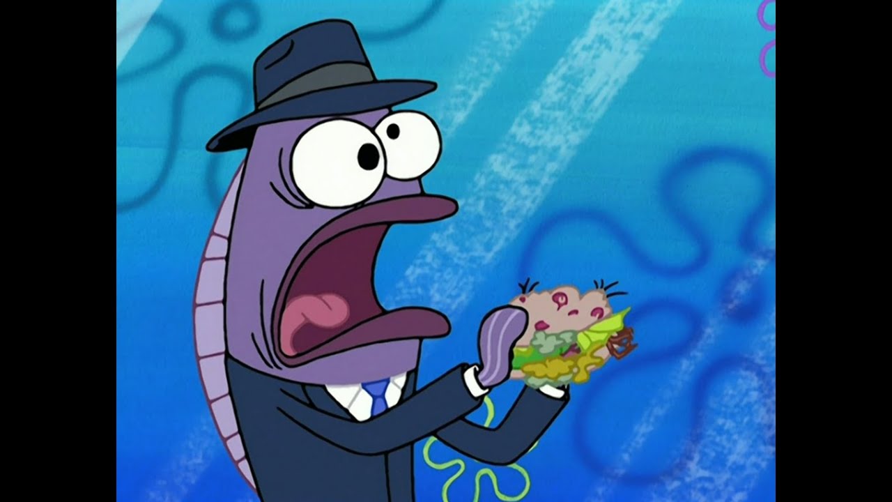 Nasty Patty SpongeBob   Health Inspector