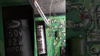 technique for connecting missing lines #solderingtutorial #repair #serviselektronik #skills#tips