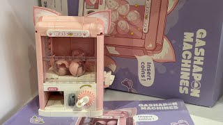 CACO BLOCKS GASHAPON DOLL MACHINES. PINK FOX. DOLL-1