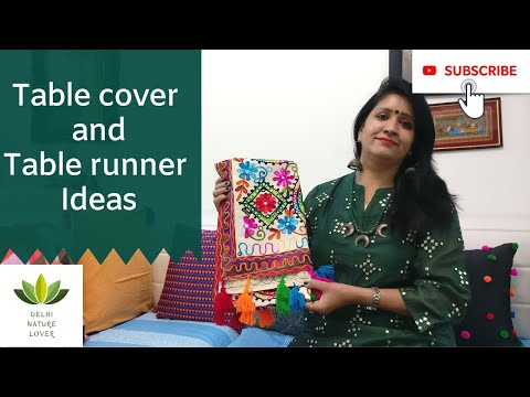 Table Cover and Table Runner Ideas | टेबल कवर और टेबल रनर