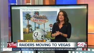 The oakland raiders are officially moving to las vegas.