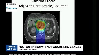 Proton therapy and pancreatic cancer