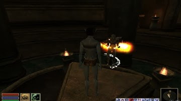 Vivec, Level 1, No Attacking, Royal Signet Ring Kill (Morrowind)