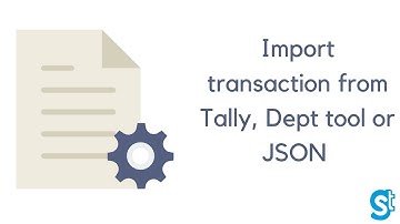 Import transaction to GST from Tally