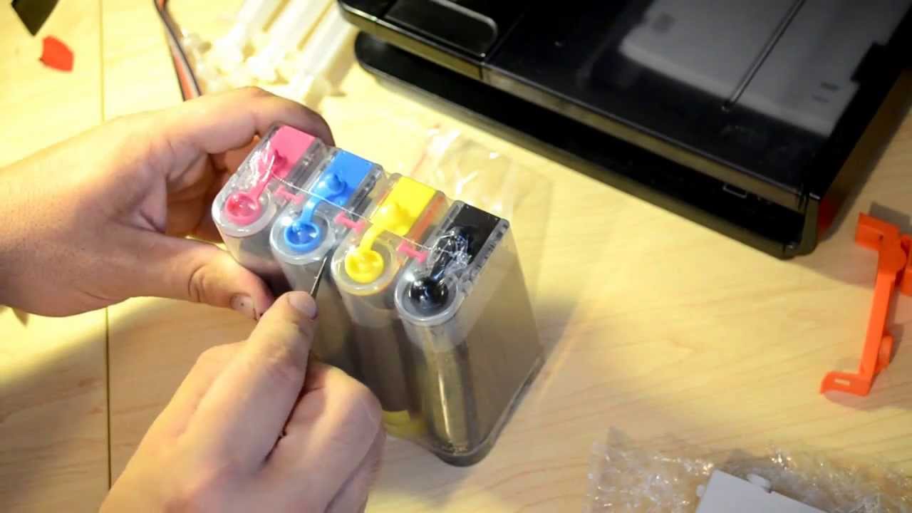 Instalacion Sistema De Tinta Continua HP 920/564