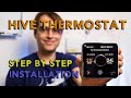 How to install Hive active heating and hot water thermostat