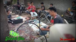 kudune berpisah edisi latihan jangkrik team #cover