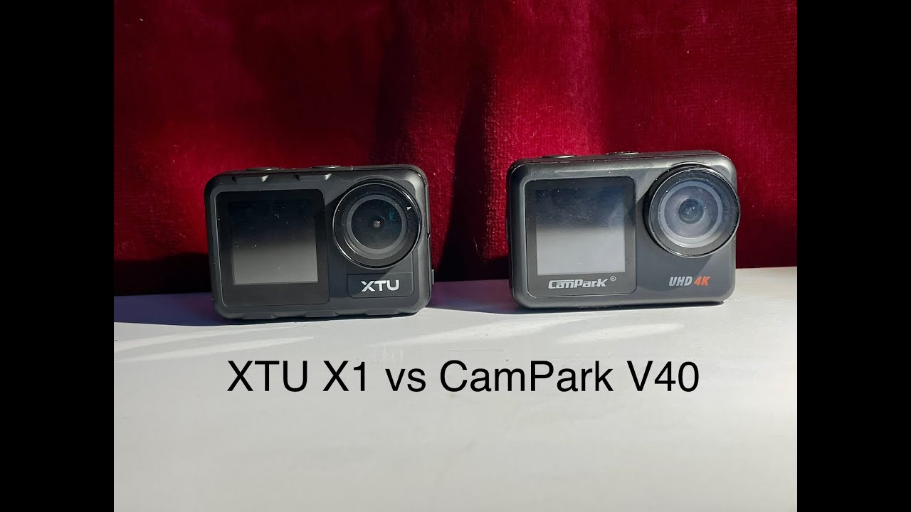 CamPark V40 vs XTU X1 HD 1080p - YouTube