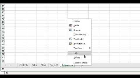 Manage Excel worksheets - add, move, copy, navigate, hide and protect