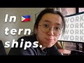 What you need to know about INTERNSHIPS ✨ Sharing my Experience as a College Student Philippines