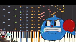 Cuphead - Ruse Of An Ooze - Piano Remix - Cover / Tutorial