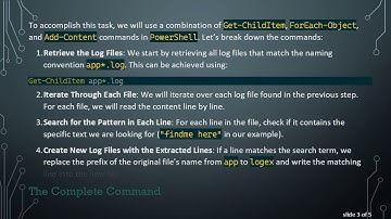 Efficiently Create Log File Excerpts with PowerShell