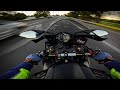 YAMAHA R6 YZF - DAY RIDE - PURE SOUND - 4K