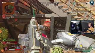 When they  hiding under the stairs you shoot them in the face with a Dirty-30  #apex #apexlegends by UpInZmoke 59 views 8 months ago 13 seconds