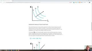 Y13: Leontief Fixed-Proportion Production Function