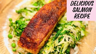 Next Time You Cook Salmon Make This Way!! Easy Quick Weight Loss Recipe by Brown Girls Kitchen 424 views 4 months ago 1 minute, 37 seconds