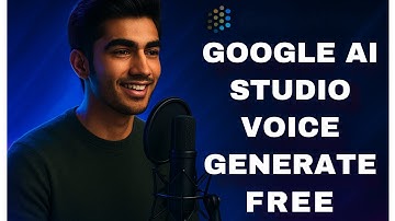 How to Use Google AI Studio for Voice Generation (Complete Guide) || Free AI Voiceovers