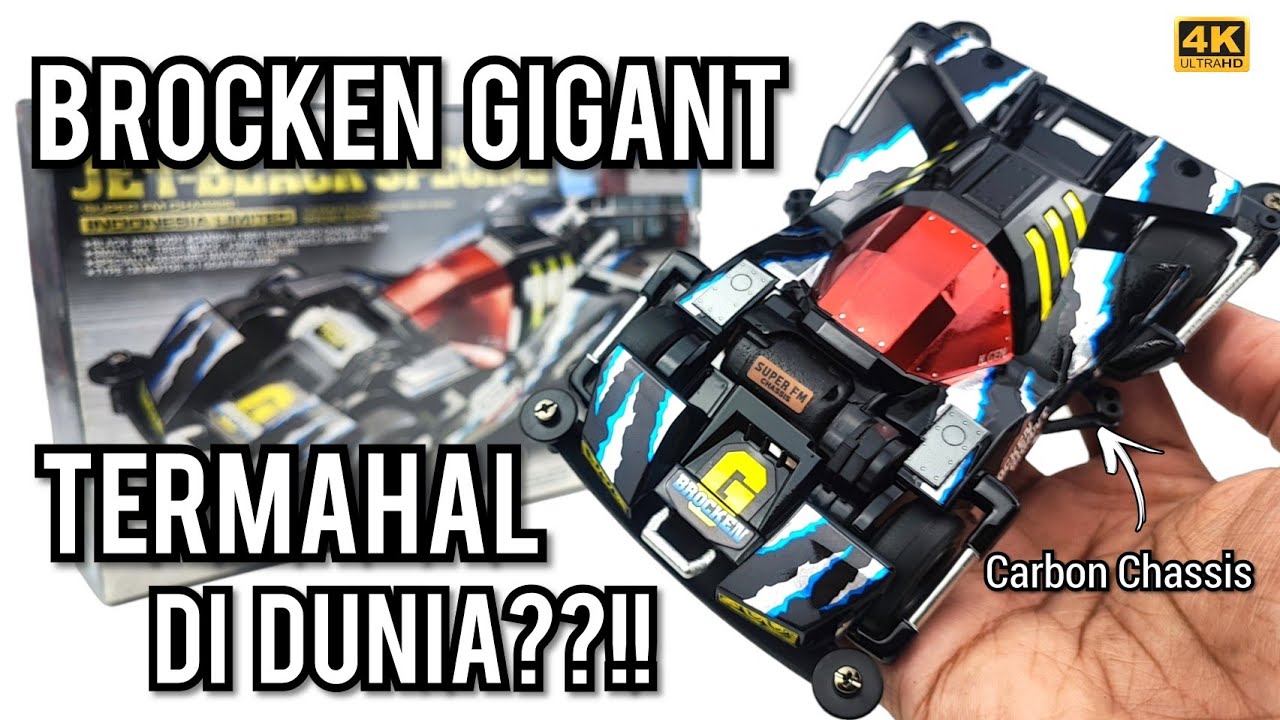自動車 BROCKEN GIGANT PREMIUM BLACK LLIC Brocken Gigant | Mini 4WD