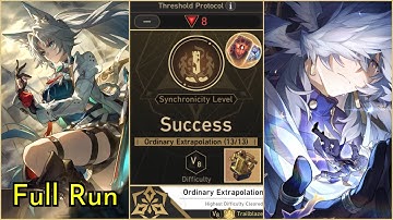 Ordinary Protocol 8 Full Run - Feixiao & Sunday + Rubert Curio - Divergent Universe
