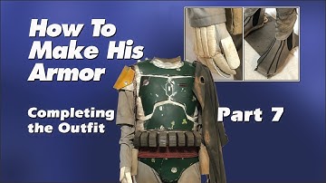 How to make Boba Fett Armor (Step by step) part 7