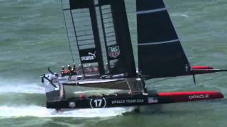 Fresh to Frightening Crashing Moments at the 34th Americas Cup.