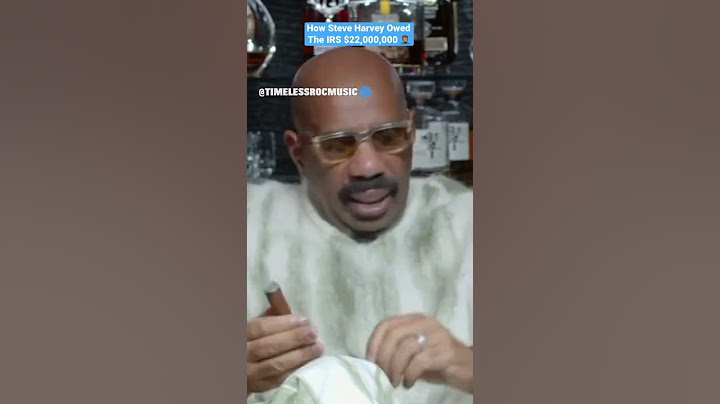 How Steve Harvey Owed The IRS $22,000,000 🤦🏽‍♂️ #taxes #finance #business #accountant #robbery