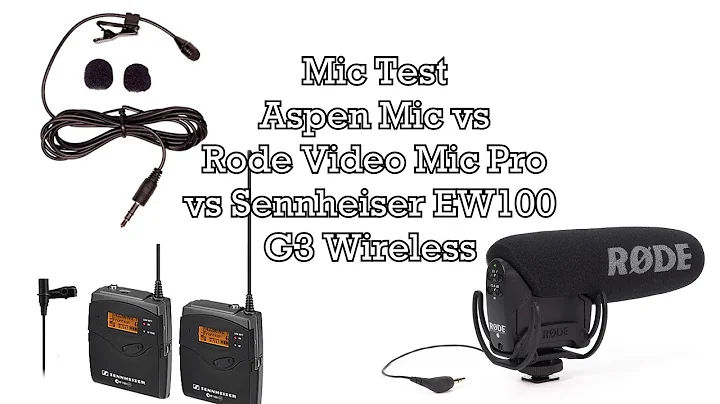 Review Rode Video Mic Pro vs Sennheiser EW100 G3 Wireless