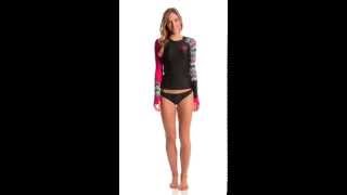 Body Glove Breathe Women's Ensenada Sleek Long Sleeve Rash Guard | SwimOutlet.com