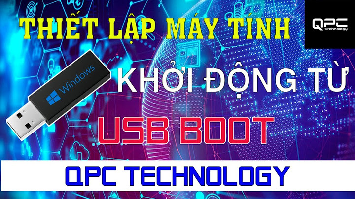 Hướng dẫn boot từ usb	Informational năm 2024