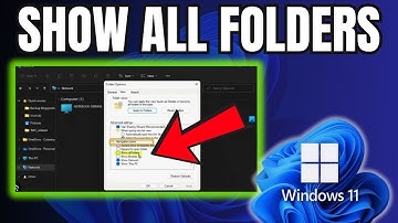 How to Show All Folders in File Explorer Navigation Pane in Windows 11