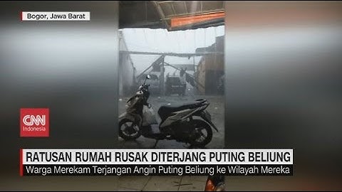 Ratusan Rumah Rusak Diterjang Puting Beliung