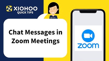 XIOHOO Quick Tips - How to Send Chat Messages in a Zoom Meeting