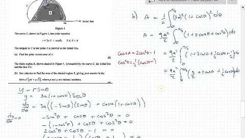 Fp2 Edexcel June 2015 part 2 qu6 8