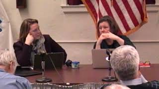 Sunderland Selectboard - January 27, 2020